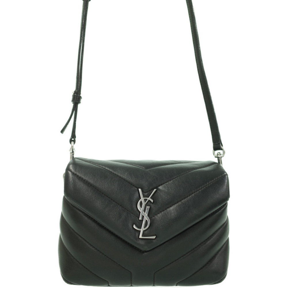 Saint Laurent Monogram Loulou Toy Bag Black